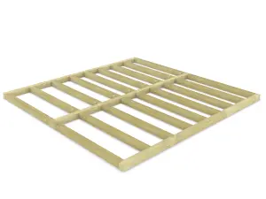 Wooden shed bases 10x10 (W-295cm x D-300cm), made of 38mm x 89mm