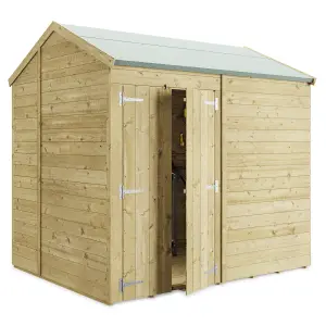 BillyOh Switch Tongue and Groove Apex Wooden Shed - 8x6 Windowless - 11mm Thickness