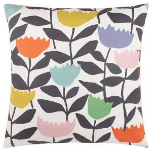 furn. Tulipa Floral Feather Rich Cushion