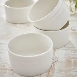 Sophie Conran Portmeirion Small Ramekins, White (Set of 4)