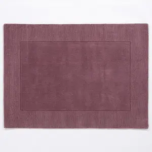 Mayfair Esme 120x170cm Mauve Wool Rug