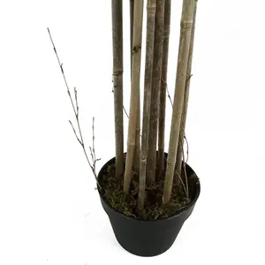 180cm (6ft) Artificial Bamboo Plants Trees - Natural Green XL