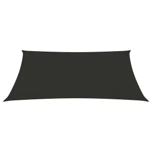 Berkfield Sunshade Sail Oxford Fabric Rectangular 3x5 m Anthracite