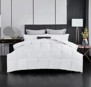 Single 15tog Premium Goose Feather and Down Duvet - Hypoallergenic