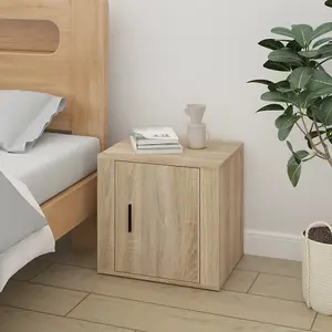 Berkfield Bedside Cabinet Sonoma Oak 50x39x47 cm