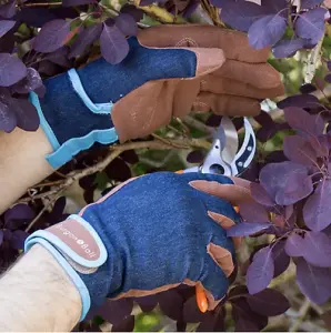 Burgon & Ball Love The Glove - Ladies Denim Gardening Glove M/L