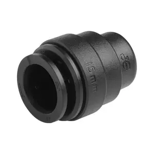 John Guest Speedfit 22mm Black Acetal Stop End (Pack of 5) PM4622E