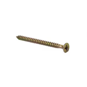 Picardy Multi Purpose Screw ZYP (Box of 100) Yellow (6 x 50mm)