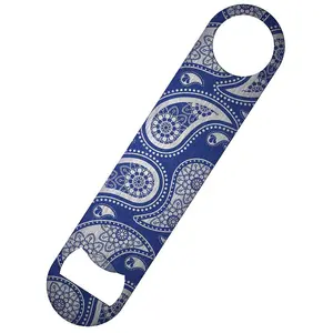 Grindstore Blue Paisley Bar Blade Bottle Opener Blue (One Size)