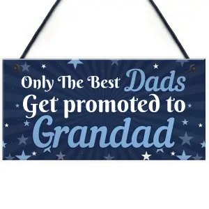 Red Ocean Dad Gifts Grandad To Be Gifts Hanging Plaque Fathers Day Dad Gifts From Daughter Mummy To Be