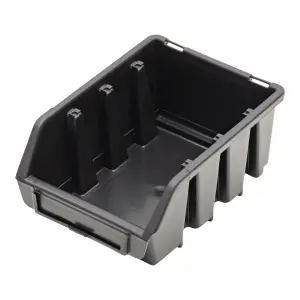 Performance Power Black Small Slimline Organiser bin