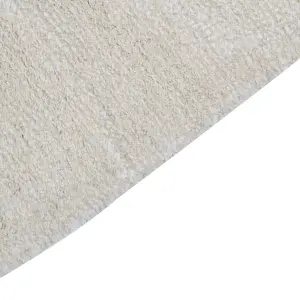 Viscose Area Rug 160 x 230 cm Beige MASSO