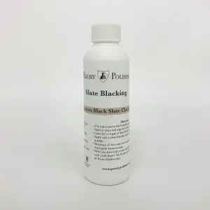 Priory Polishes Slate Blacking, Black Slate Restorer 150ml