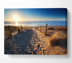 Trip To Paradise Canvas Print Wall Art - Medium 20 x 32 Inches