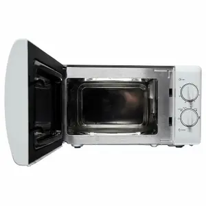 Igenix IG2083 Manual Microwave, 6 Power Levels Including Defrost, White