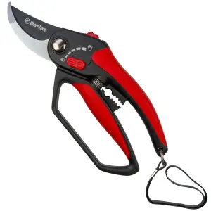 Darlac Adjustable Bypass Secateurs, Garden Pruner, DP334