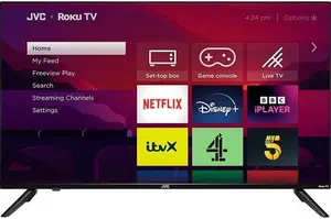 40" JVC LT-40CR330 Roku TV Smart Full HD HDR LED TV