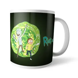 Official Rick and Morty Portal Mug 100% Ceramic, Dishwasher Safe