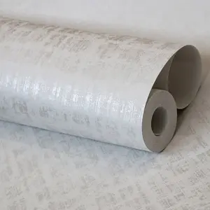 Galerie Adonea Zeus Snow Metallic Geometric 3D Embossed Wallpaper Roll