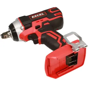 Excel 18V Cordless Impact Wrench 1/2" with 2 x 5.0Ah Battery & Charger EXL268