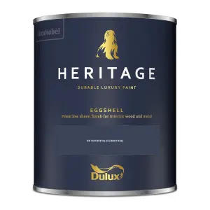 Dulux Trade Heritage DH Oxford Blue Eggshell Wall paint, 750ml