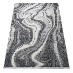 Marble Grey Swirl Rug 120cm x 170cm