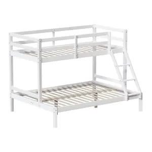 Vida Designs Sydney White Triple Sleeper Bunk Bed