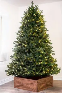 The 6ft Pre-Lit Woodland Pine Christmas Tree Christmas Tree World