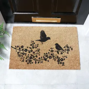 Birds On A Tree Doormat (60 x 40cm)