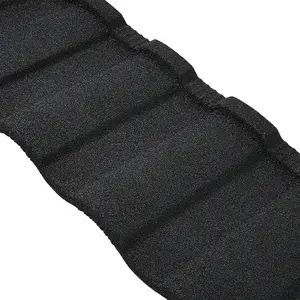 5 Pcs Black Coated Asphalt Roof Shingles,Bitumen Shed Roofing Stylish Tiles, Coverage of 2.3 m²