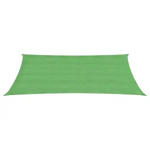 Berkfield Sunshade Sail 160 g/m2 Light Green 4x7 m HDPE