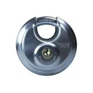 DEFENDER DFDC70 KA1 Discus Padlock 70mm Keyed Alike DEFDC70KA