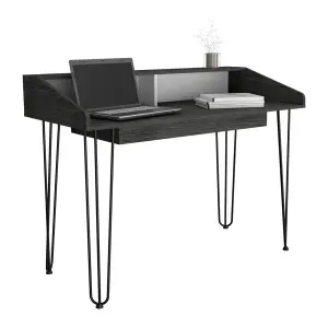 Dallas Home Office Desk with hairpin legs