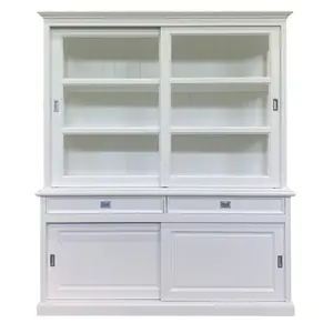 Stiles Display Cabinet White