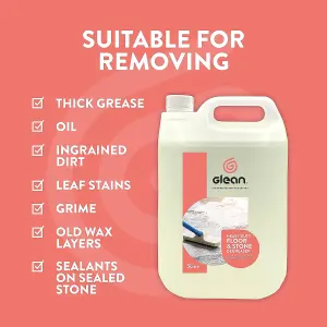 GLEAN Heavy Duty Floor & Stone Degreaser Spray - 1 Litre