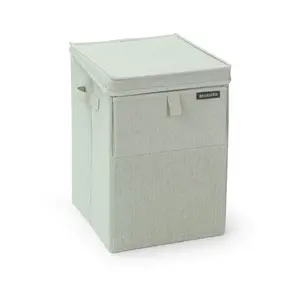 Brabantia Stackable 35 Litre Laundry Box Green