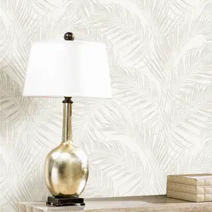 Galerie Palm Tree Cream Wallpaper