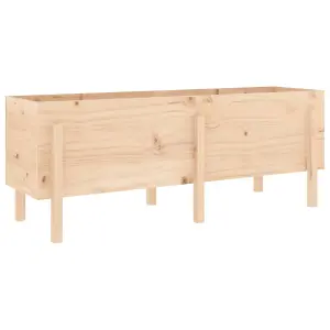 Berkfield Garden Raised Bed 160x50x57 cm Solid Wood Pine