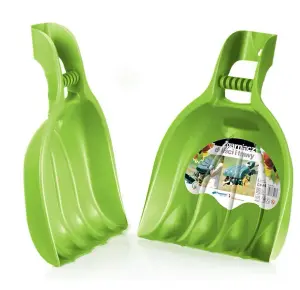 2x Leaf Grabs Grabber Hand Held Collector Gather Leaves Cleaning Garden Scoops