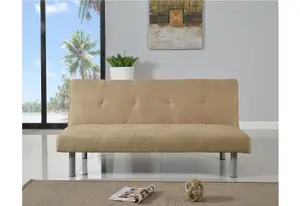 Comfy Living Monza Sofa Bed in Cream