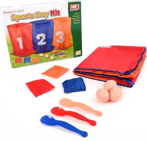 3 in 1 Sports Day Kit Family Fun Summer Kids Adults Children's Game Toy Activity Play