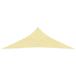 Berkfield Sunshade Sail 160 g/m2 Beige 4x4x5.8 m HDPE