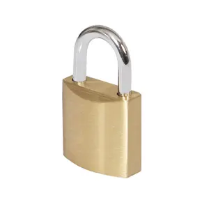 Smith & Locke Brass Open shackle Padlock (W)58mm