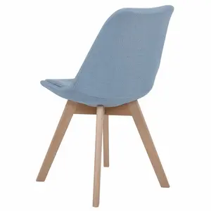 Otselic Upholstered Dining Chair (Set of 2) Light Blue