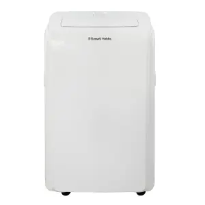 Russell Hobbs Air Conditioner and Dehumidifier 2 in 1 Portable 11000 BTU White RHPAC11001