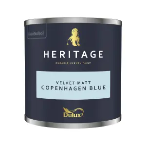 Dulux Heritage Velvet Matt - 125ml Tester Pot - Copenhagen Blue