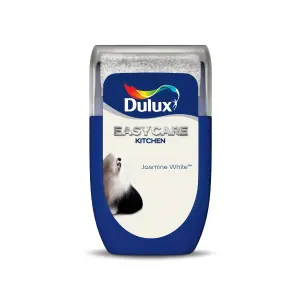 Dulux Easycare Kitchen Jasmine white Matt Emulsion paint, 30ml