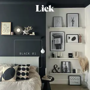 Lick Black 01 Peel & stick Tester