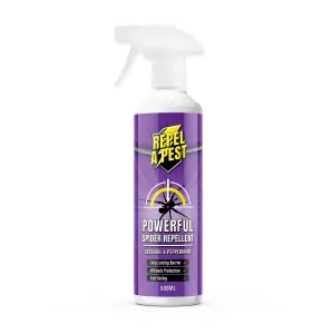 Repel-A-Pest - Spider Repellent Deterrent Spray - Eco-Friendly Pest Control Defence, Contains Peppermint & Geraniol  - 500ml