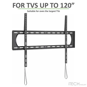 iTech Mount 60" - 120" Fixed TV Wall Mount Bracket